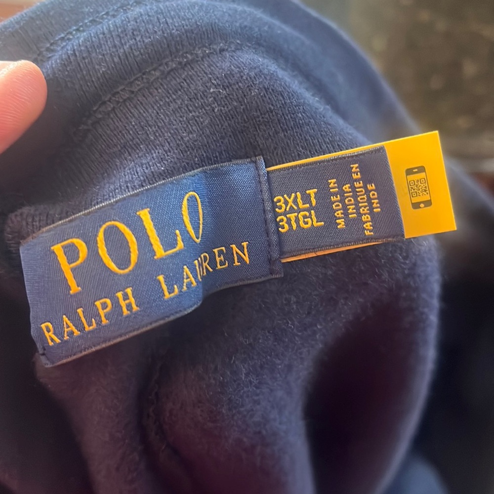 Polo Ralph Lauren Big & Tall 3XLT jogger sweatpants.